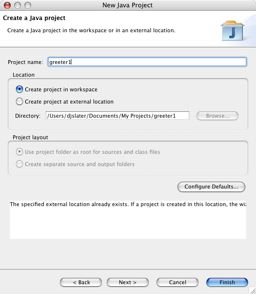 Very Basic Eclipse Users Guide